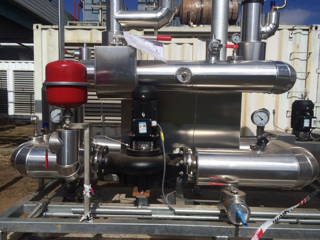 nuevo Deshidratador y nuevo Evaporador de CO2